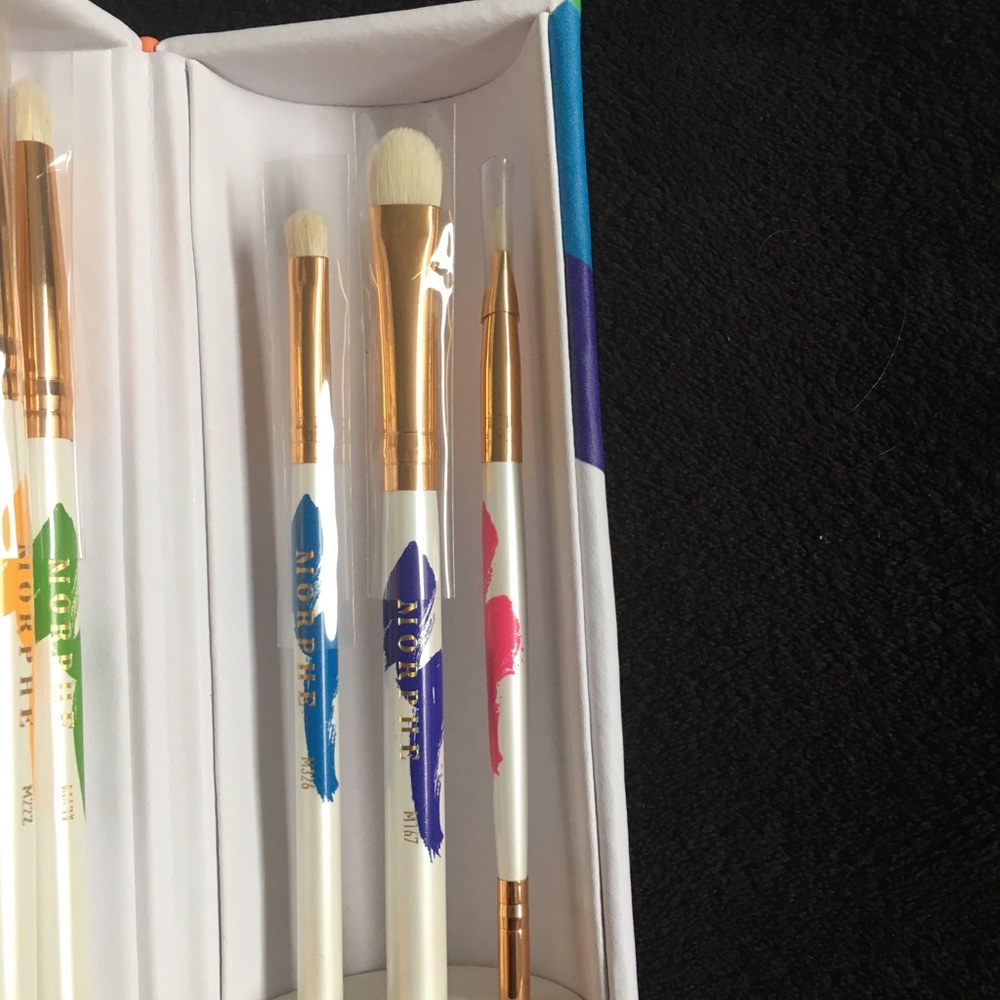 Morphe Live In Color Brush Set & Case NWT - Picture 9 of 10